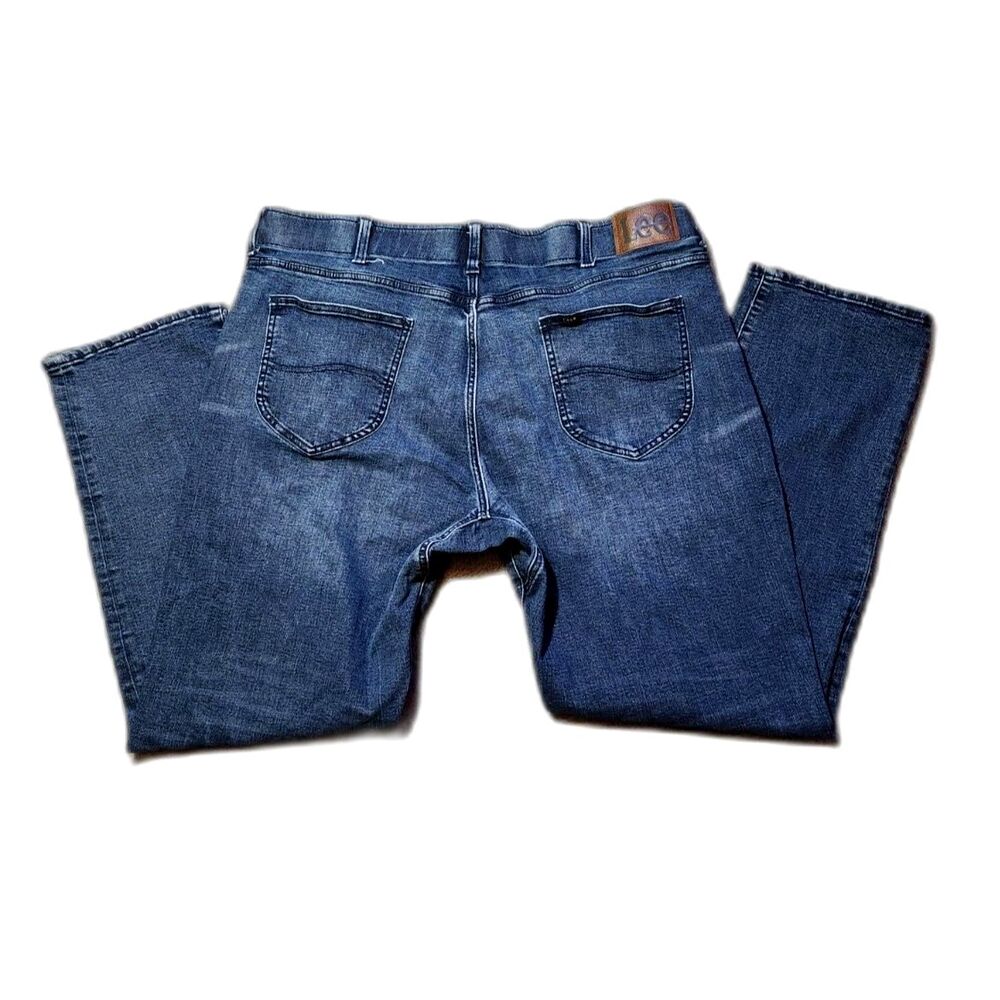 Lee Extreme Motion MVP Athletic Tapered Leg Jeans Men's Dark Wash